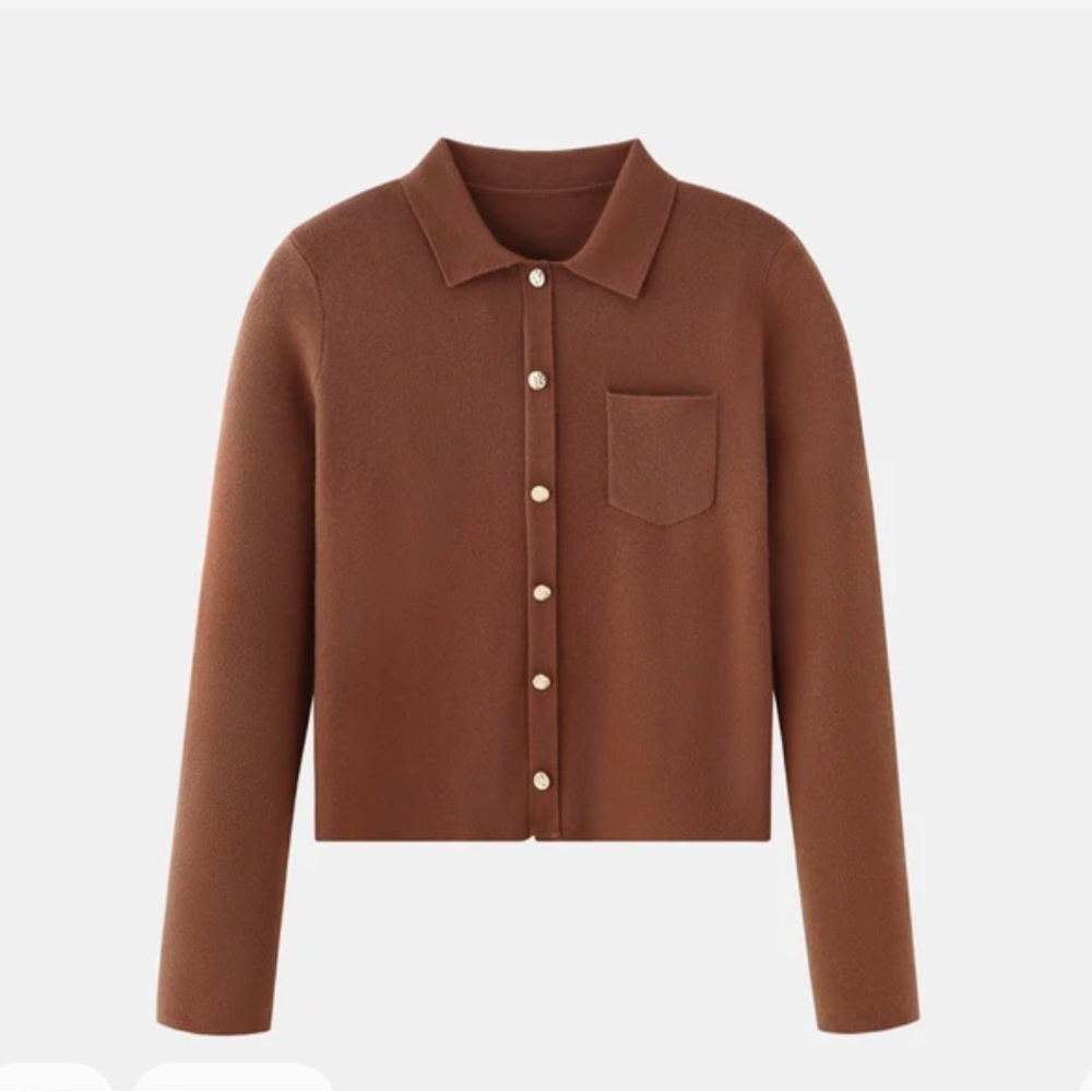 Knit Brown Top